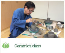 Ceramics class