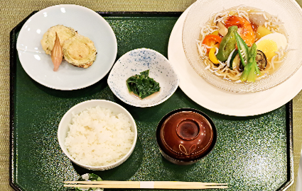 夏空ランチ